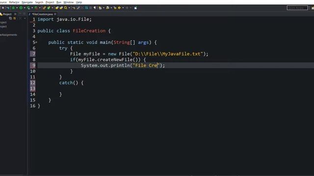 File Creation in Specific Directory | JAVA смотреть онлайн