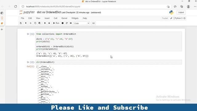 OrderedDict vs Dict Detailed discussion | Imp Python Concept смотреть онлайн