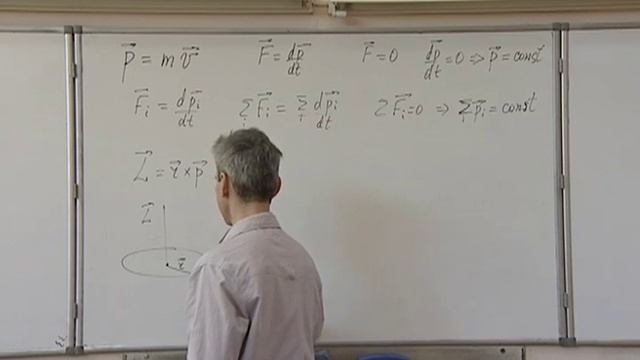 Механика. Л 7.2. Импульс и момент импульса. Законы сохранения. смотреть онлайн