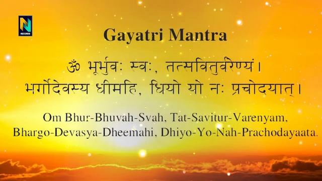 LIVE :-#गायत्री_मंत्र - Famous Powerful Gayatri Mantra 108 Times | Om Bhur Bhuva Swaha 2023 смотреть онлайн