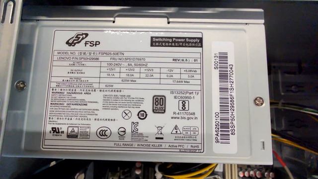 Lenovo ThinkStation P520c Workstation - Type 30BX00K8GE