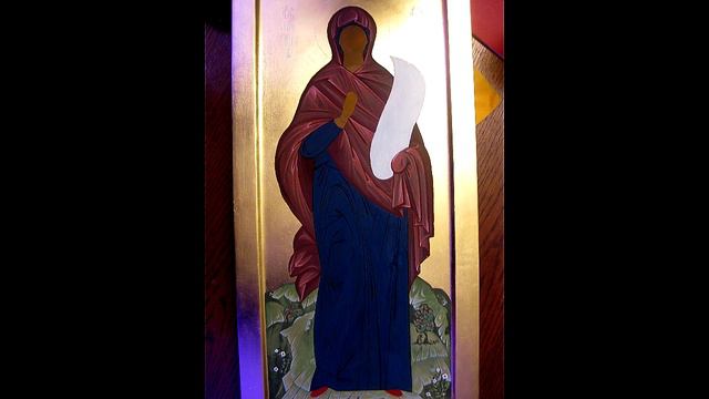 Yulia Bobrova - Bizantine Style Orthodox Painting Process - Full photo report, Russia 2016 смотреть онлайн