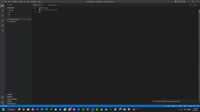 Java "Hello World" program Tutorial смотреть онлайн