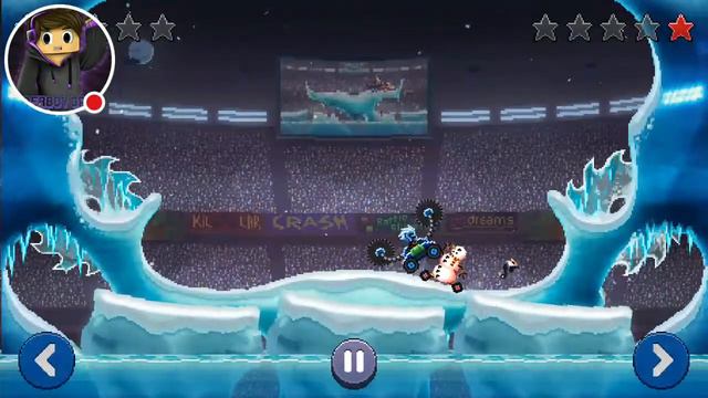 3 босса,предвадитель,толпа крабов,гиганты против мелких.(Drive Ahead) смотреть онлайн