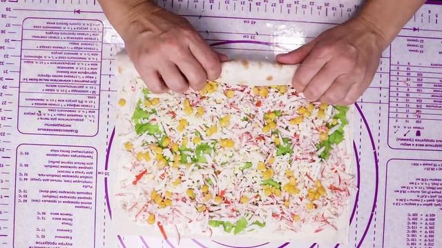5 проверенных начинок для закусочных рулетов из лаваша смотреть онлайн