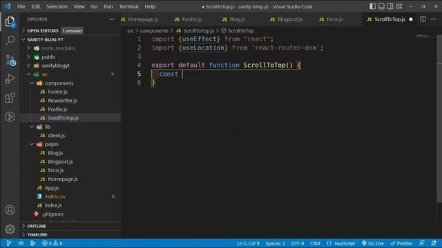 Fix Scroll Restoration in React Router Dom смотреть онлайн