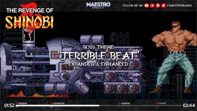 "Terrible Beat" (Expanded & Enhanced) • THE REVENGE OF SHINOBI смотреть онлайн