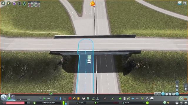 Realistic Trumpet Interchange Tutorial | Cities Skylines смотреть онлайн