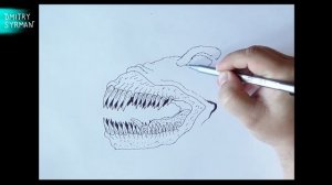 How to draw a Monster, Как нарисовать страшного Монстра