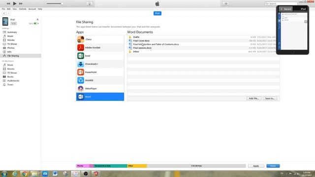 How To Transfer Word, Excel, Powerpoint Files From iPad, iPhone, iPod To Your PC Vice Versa смотреть онлайн