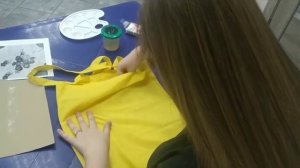 Мастер-класс по росписи сумки-шоппера акриловыми красками Клуб "Решетниковский" (г.о. Клин)