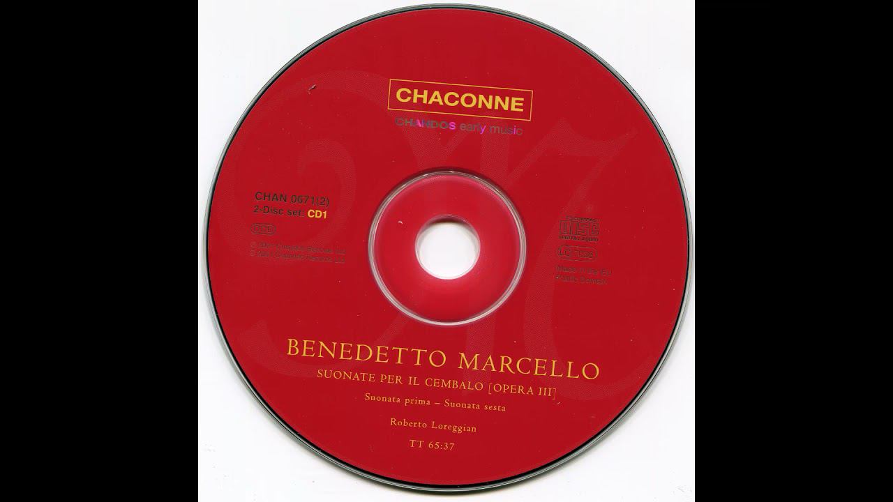 Benedetto Marcello - sonatas for harpsichord, CD1 смотреть онлайн