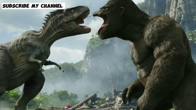 King Kong and Dinosaur Fighting Story #marvel #animation #kingkong #comics #fairytales #mermaid смотреть онлайн
