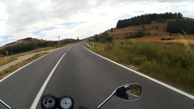 Trip to lake Mladost | Honda CB600 Hornet смотреть онлайн