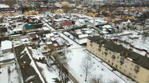 Город Суворов Тульской области. Зимний обзор.