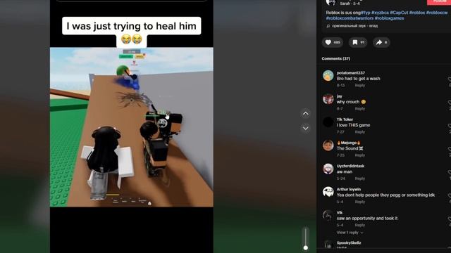 Sus Roblox Tik Toks are MEGA SUS! (Sus R63 Roblox) смотреть онлайн