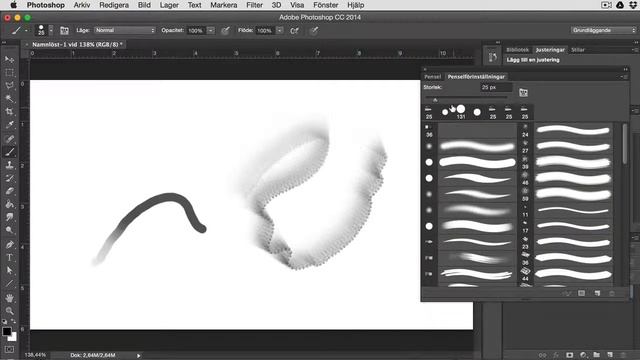 Verktygen i Photoshop 10 Penselverktygen del 1 film 5 Ritplatta och Photoshop смотреть онлайн