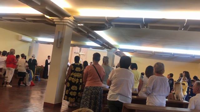 Holy Mass, Medjugorje in Ukrainian, June 27 2022 (Свята Меса, Меджугор'є, червень 27, 2022) смотреть онлайн
