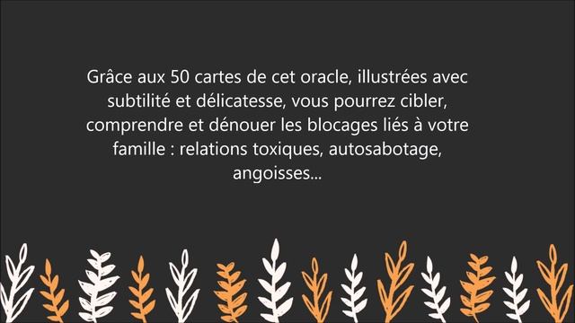 L'Oracle de la Terre d'Ankaa - coffret lignée familiale - Stéphanie Abellan смотреть онлайн