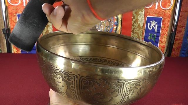 Поющая чаша кованая Премиум, 24 см, Ре, 144 Гц смотреть онлайн