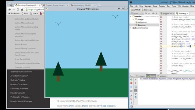 Programing with Python Arcade Library (Part 5) смотреть онлайн