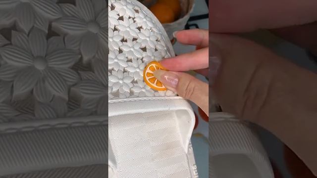 Дышащие тапочки с декором ! смотреть онлайн