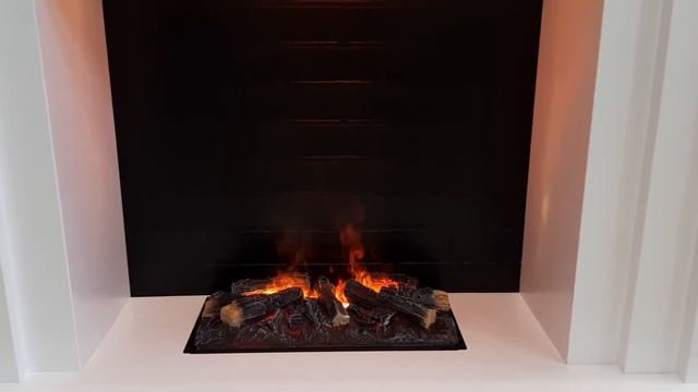 Новый электрокамин с 3D эффектом живого пламени и дыма смотреть онлайн