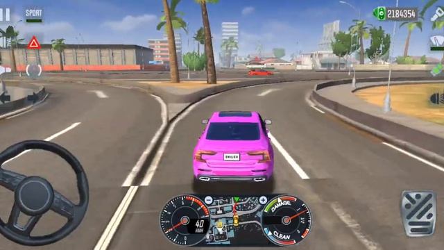 Volvo V60 | Taxi Sim 2020 Los Angeles City Wheel Drive Android Games Driving Car смотреть онлайн