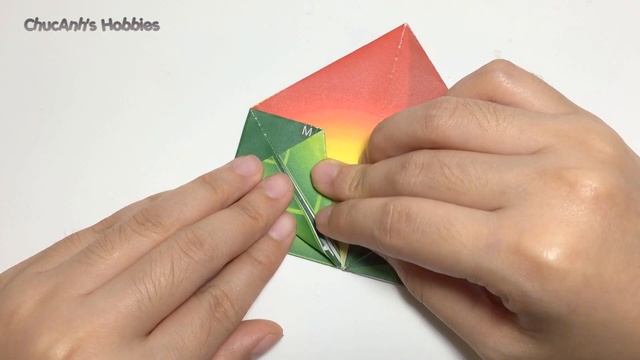 Peaches Origami tutorial ! смотреть онлайн