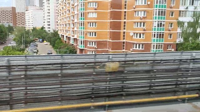 Полная поездка по Бутовской линии метро смотреть онлайн