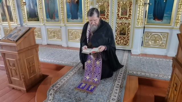 Молитвы на начало Поста. Понедельник первой седмицы Великого поста. 18.03.2024 смотреть онлайн