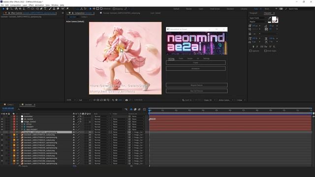 After Effects AEJuice New Plugin Neonmind AI Tutorial смотреть онлайн