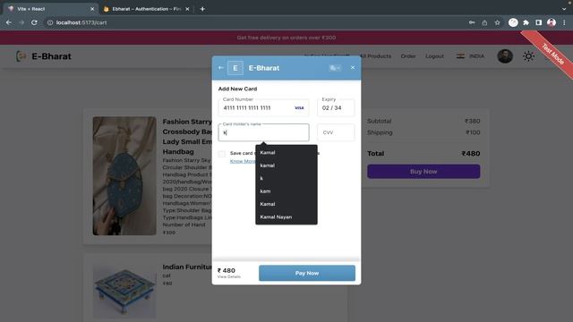 Build Ecommerce App with React And Firebase | React Ecommerce App | React Projects For Beginners #1 смотреть онлайн