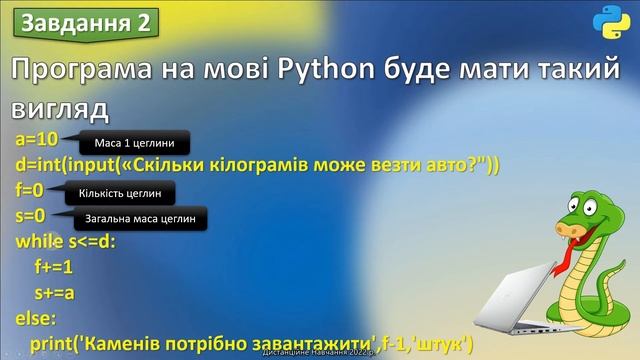 Урок 11. Складання програм із циклами в Python смотреть онлайн