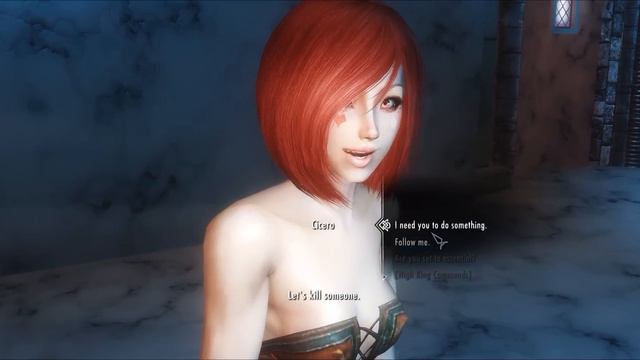 Skyrim: Female Cicero (with Real Female Voice) смотреть онлайн