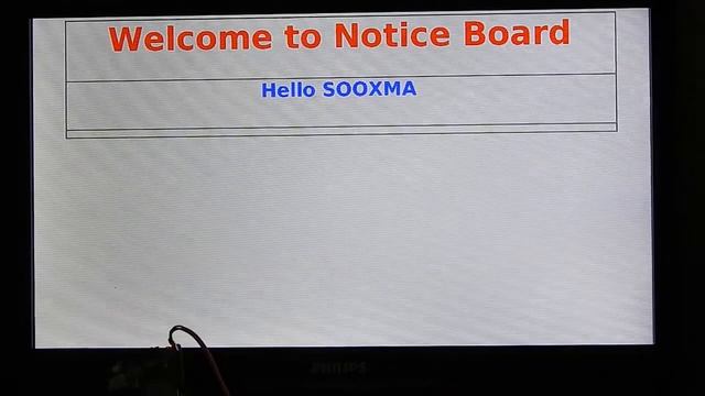 Raspberry pi and Wifi based Notice board смотреть онлайн