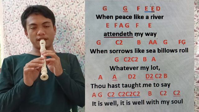 When Peace Like A River #recordercover #gospelsongs #recorder смотреть онлайн