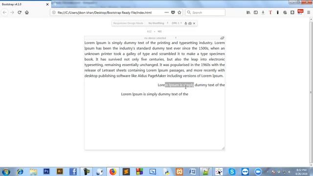 Bootstrap4 (#4) text Alignment and Responsive alignment смотреть онлайн