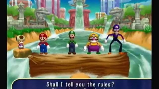 Mario Party 7! Mini-Game Cruise: Volcano Peril and Waterfall Battle смотреть онлайн