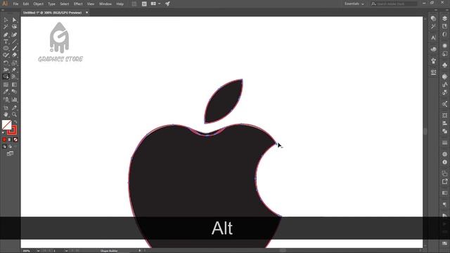 Golden Ratio Apple Logo | Adobe Illustrator Tutorial смотреть онлайн
