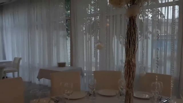 Свадебный декор в ресторане. смотреть онлайн