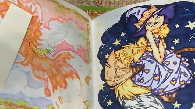 Раскрашенные работы за ноябрь. #art #beautiful #hobby #coloring смотреть онлайн