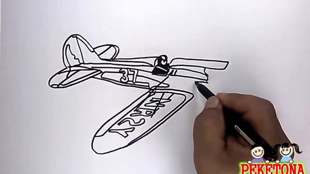 COMO DIBUJAR FACIL AVION ANTIGUO / DIBUJO DE AVION DE LA PRIMERA GUERRA MUNDIAL смотреть онлайн