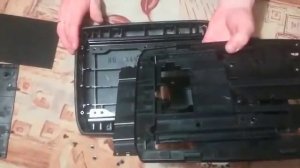 Шумоизоляция подлокотника в ПРАДО 120