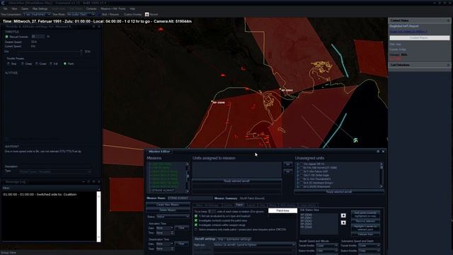 Command - CMANO - Desert Storm DLC - Kuwait Liberation 1 - Preparation смотреть онлайн