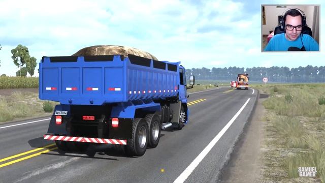 Ford Cargo 2428 na Caçamba - Euro Truck 2 смотреть онлайн