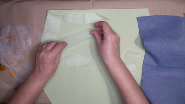 Домики. Аппликация. Готовим блок для будущей сумки. смотреть онлайн
