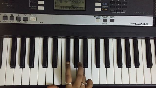 OHO MEGAM VANDHADHO | EASY KEYBOARD NOTES | FROM MOUNA RAGAM | SPB смотреть онлайн