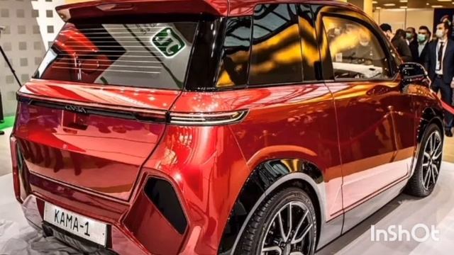 Кама 1. первый Российский электронный автомобиль.