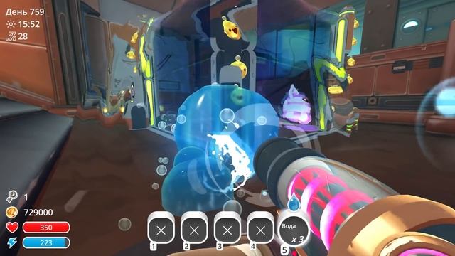 Slime Rancher. ВОЛШЕБНЫЕ ЗАГОНЫ ДЛЯ СЛАЙМОВ! смотреть онлайн